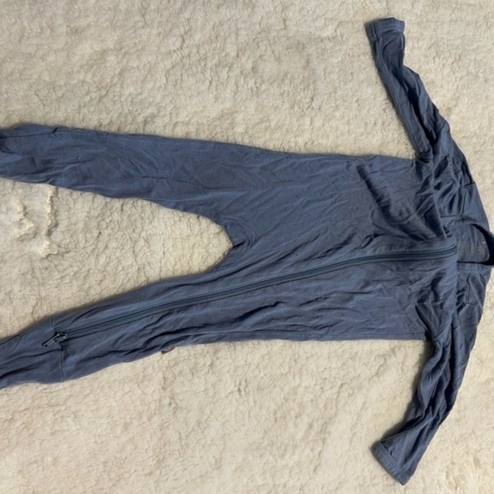 Kyte BABY Gray Kids One Piece Footie